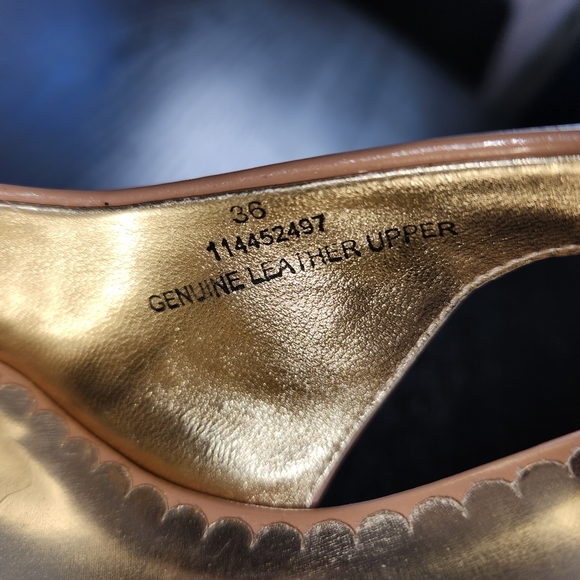 Platform Peep-Toe Heels - Size 6/36 - Picture 5 of 5